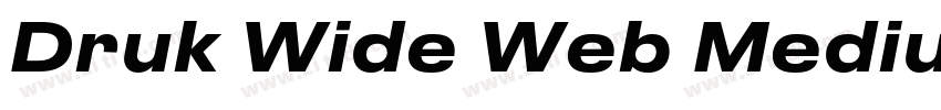 Druk Wide Web Medium字体转换 Druk Wide Web Medium字体转换